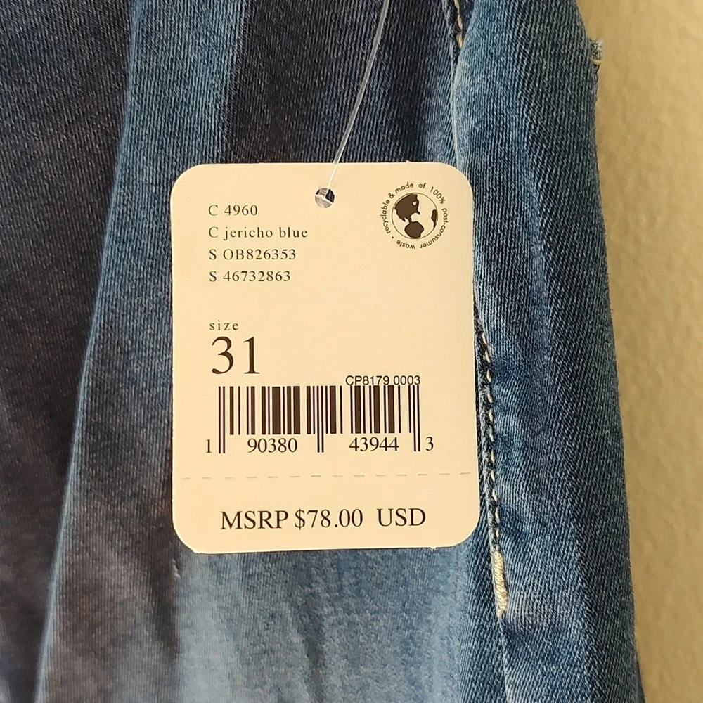 🔥HP🔥Free People Just Float On Flare Bell Bottom Jeans Vintage Inspired Size 31 - Picture 7 of 8